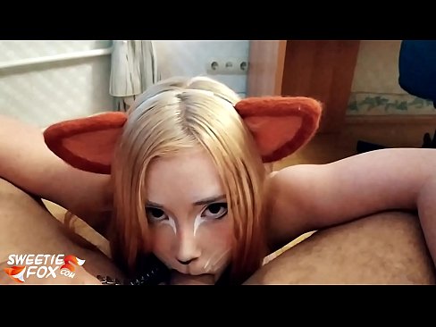 ❤️ Kitsune schlucken Dick a kum an hirem Mond ❤️  Sex op lb.pornohammer.ru ❌